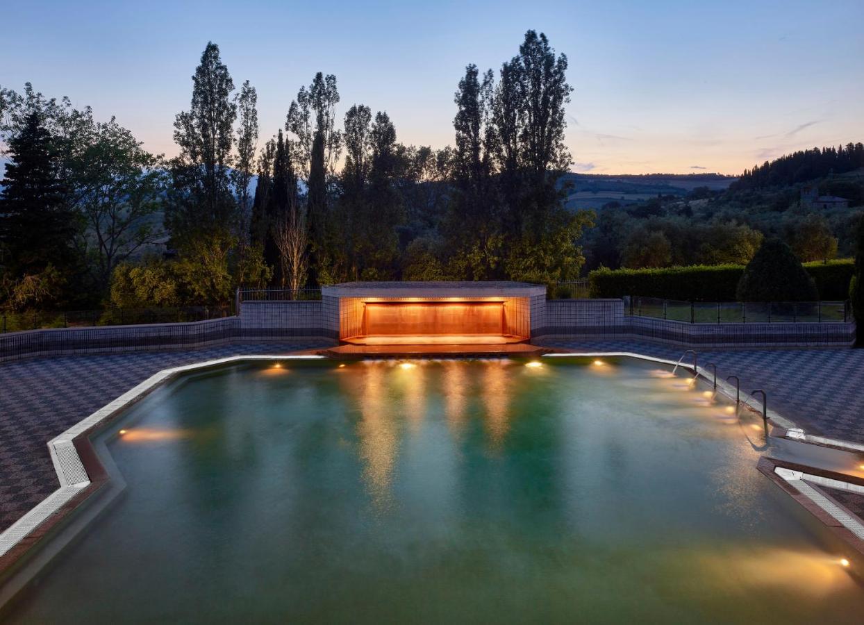 Fonteverde Lifestyle & Thermal Retreat - The Leading Hotels Of The World Сан-Кашано-дей-Баньй Экстерьер фото The memorial at night